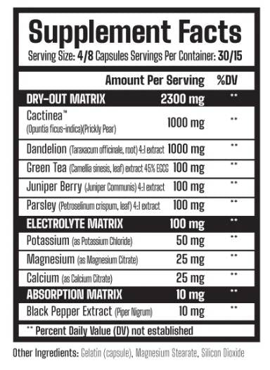 Uscarea | Diuretic natural - 120 capsule
