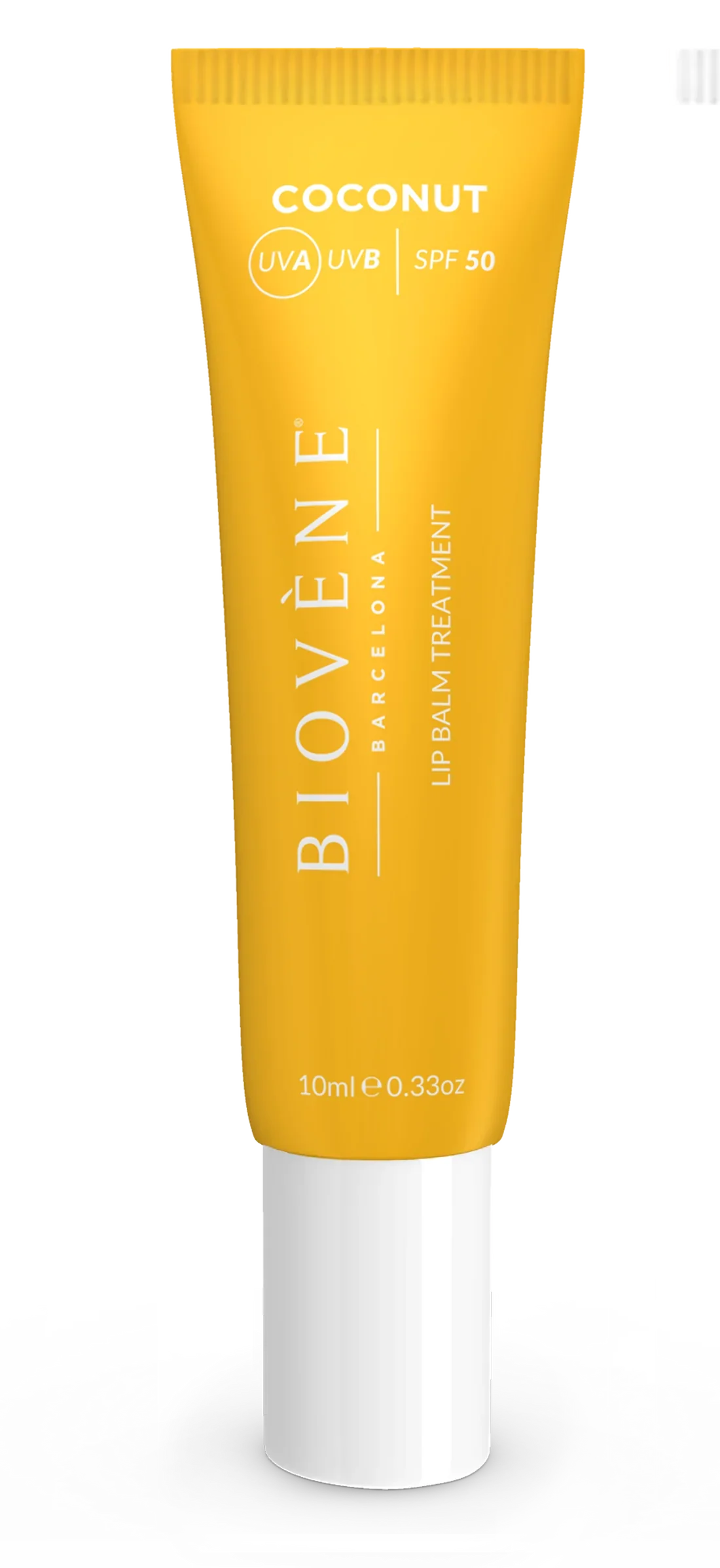 Balsam de buze de protecție solară cu nucă de cocos SPF 50 - 10 ml