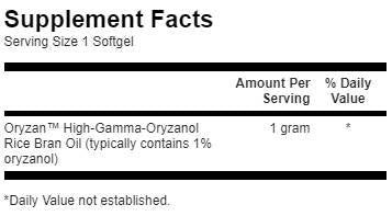 Ulei de tarate de orez 1000 mg / Gamma Oryzanol 90 capsule de gel