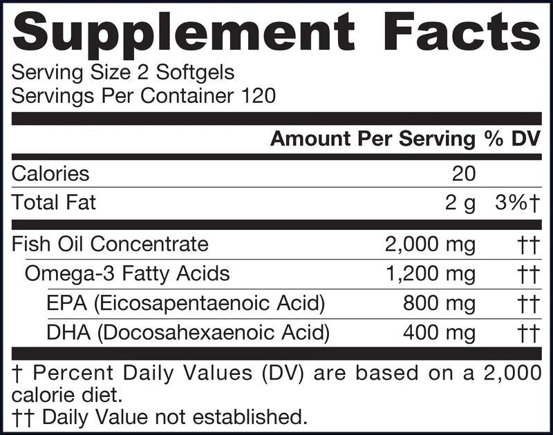 EPA-DHA Balance - 120 capsule de gel