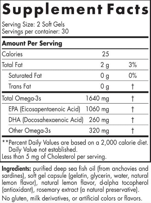 EPA Xtra 1640 mg - 60 capsule de gel