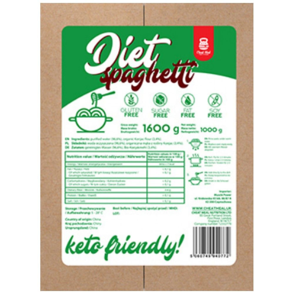 Spaghete dietetice | Keto Friendly Konjac - 1000 de grame