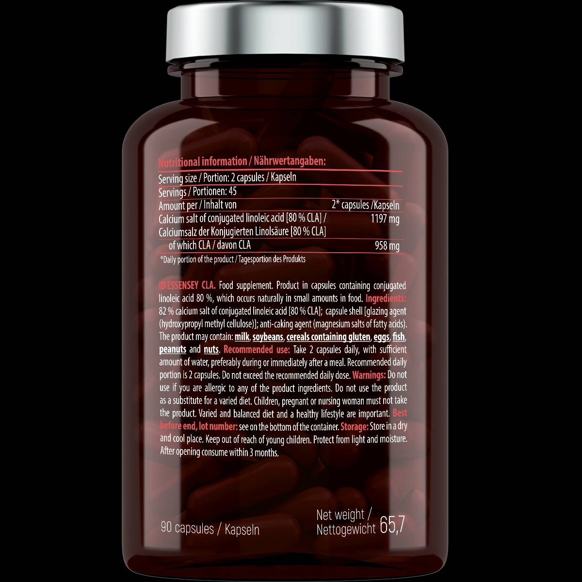 CLA 599 mg - 90 capsule