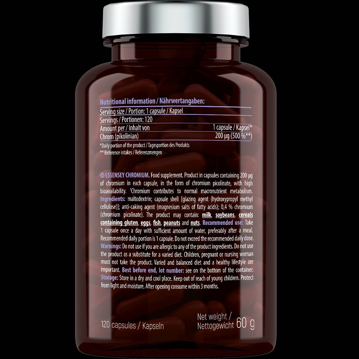 Crom 200 mcg - 120 capsule