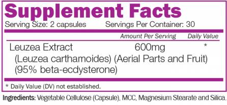 Ecdysteron - 60 capsule