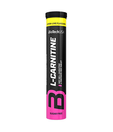 L-carnitină efervescentă 500 mg / 20 comprimate.