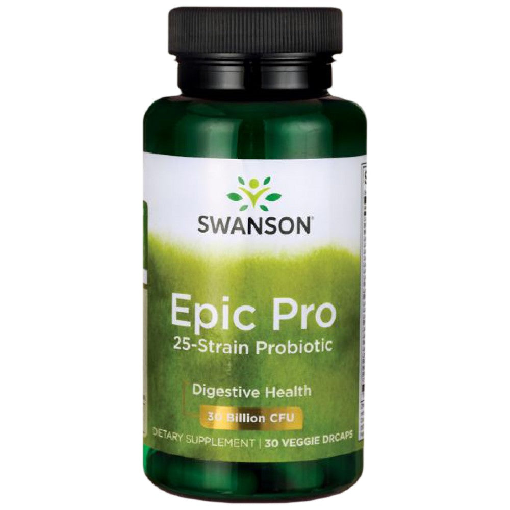 Probiotic Epic-Pro cu 25 tulpini 30 miliarde CFU - 30 capsule