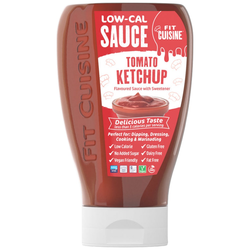 Fit Cuisine Sos Low Cal | Ketchup de roșii - 425 ml