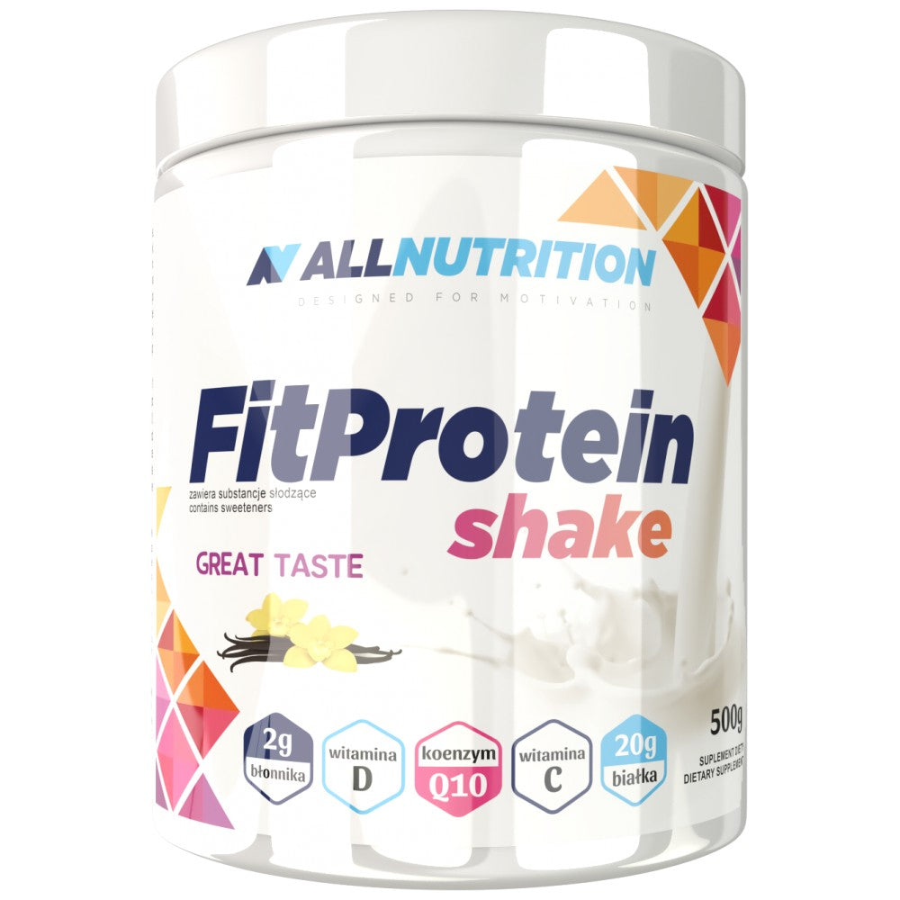 FitProtein Shake | Proteine din zer cu colagen - 500 de grame
