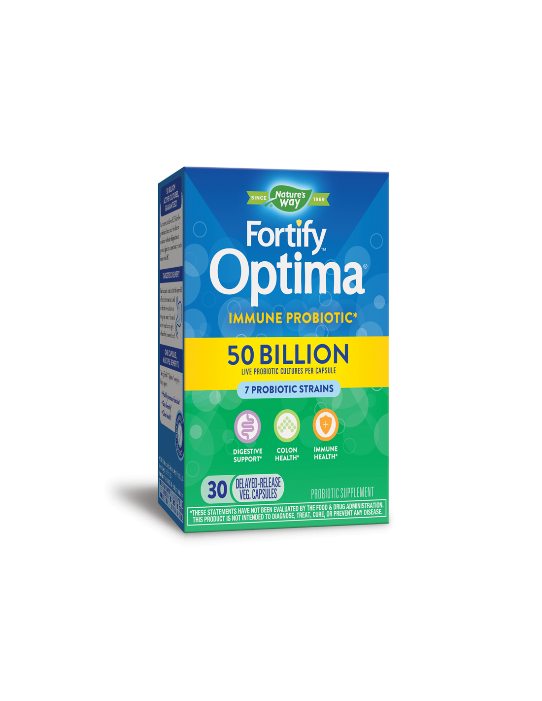 Probiotic pentru sănătatea imunitară - Fortify Optima Immune Probiotic 50 de miliarde de probiotice active, 30 de capsule
