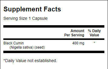 Seminte de chimen negru Full Spectrum 400 mg - 60 capsule