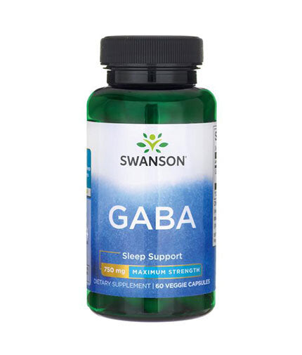 GABA 750 mg / Puterea maximă - 60 capsule