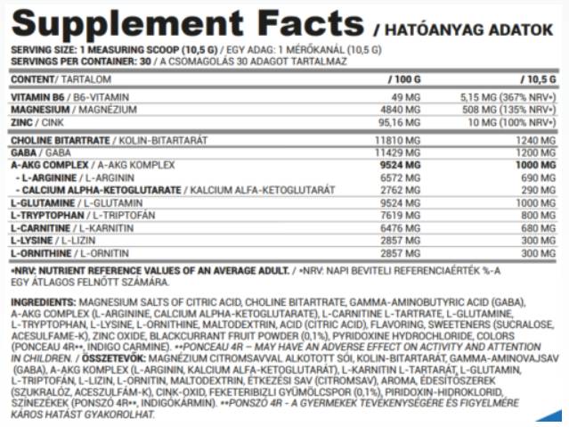 GH Pulbere (GH + Somn) | Formula de susținere a hormonului de creștere de performanță - 315 grame