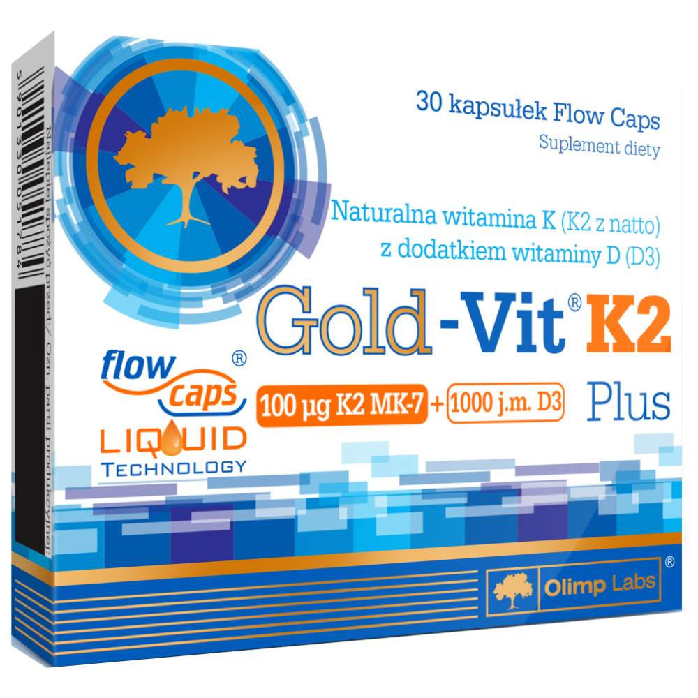 GOLD-Vit K2 Plus 30 capsule