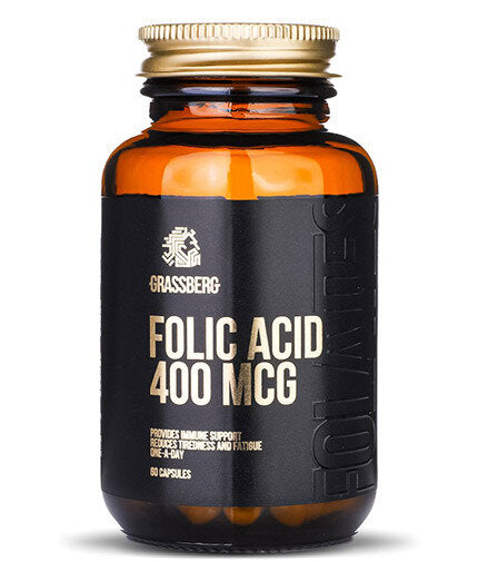 Acid folic GRASSBERG 400 mcg 60 capsule