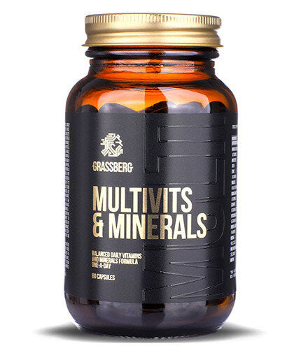 Grassberg Multivits & Minerals (60 capsule)