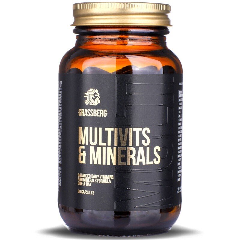 GRASSBERG Multivits & Minerals (60 capsule)