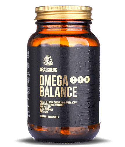 Grassberg Omega 3-6-9 Soldul 1000 mg 60/90 CAPS