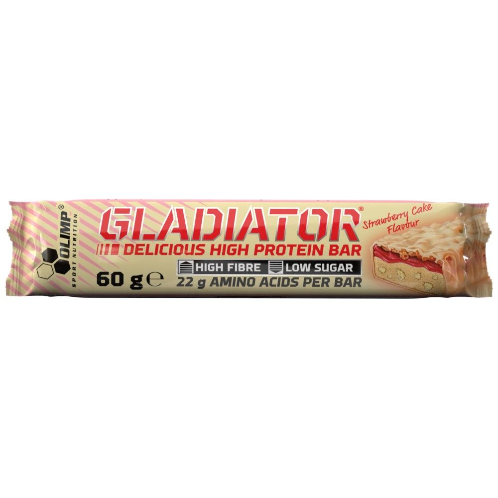 Gladiator / Baton cu conținut ridicat de proteine - 60 de grame