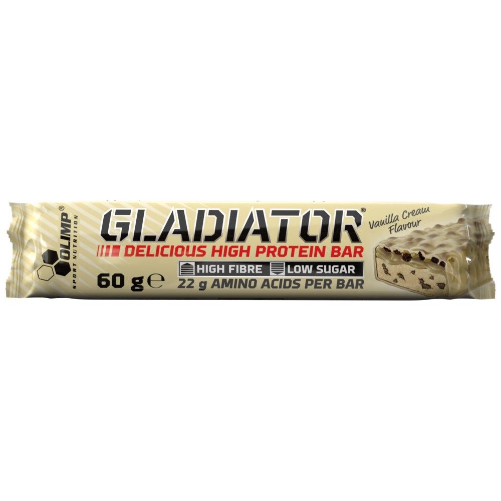 Gladiator / Baton cu conținut ridicat de proteine - 60 de grame