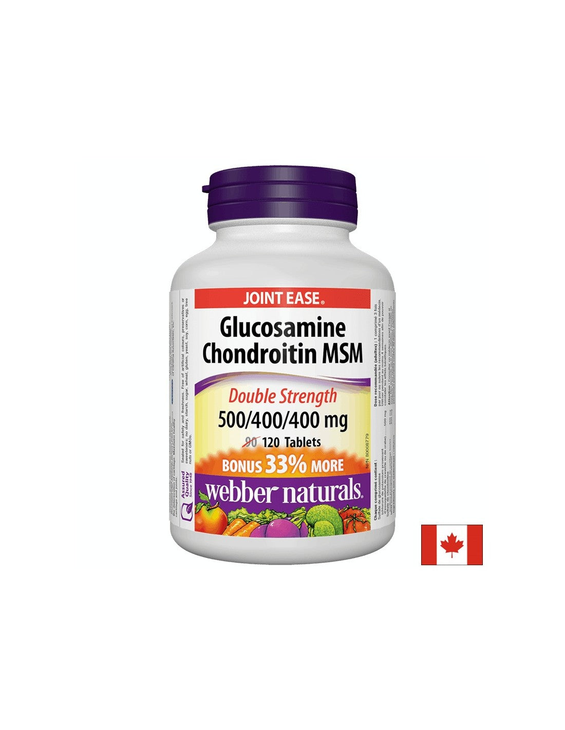 Glucozamină, Condroitina, MSM / Glucozamină, Condroitina și MSM x 120 comprimate