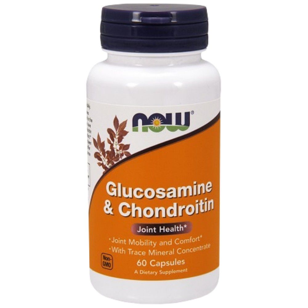 Glucozamină și condroitină cu urme concentrate de minerale - 120 capsule