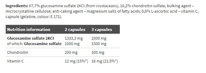 Glucozamină Plus / Sport - 60 capsule