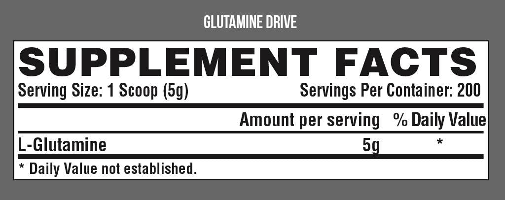 Glutamine Drive - 1000 de grame