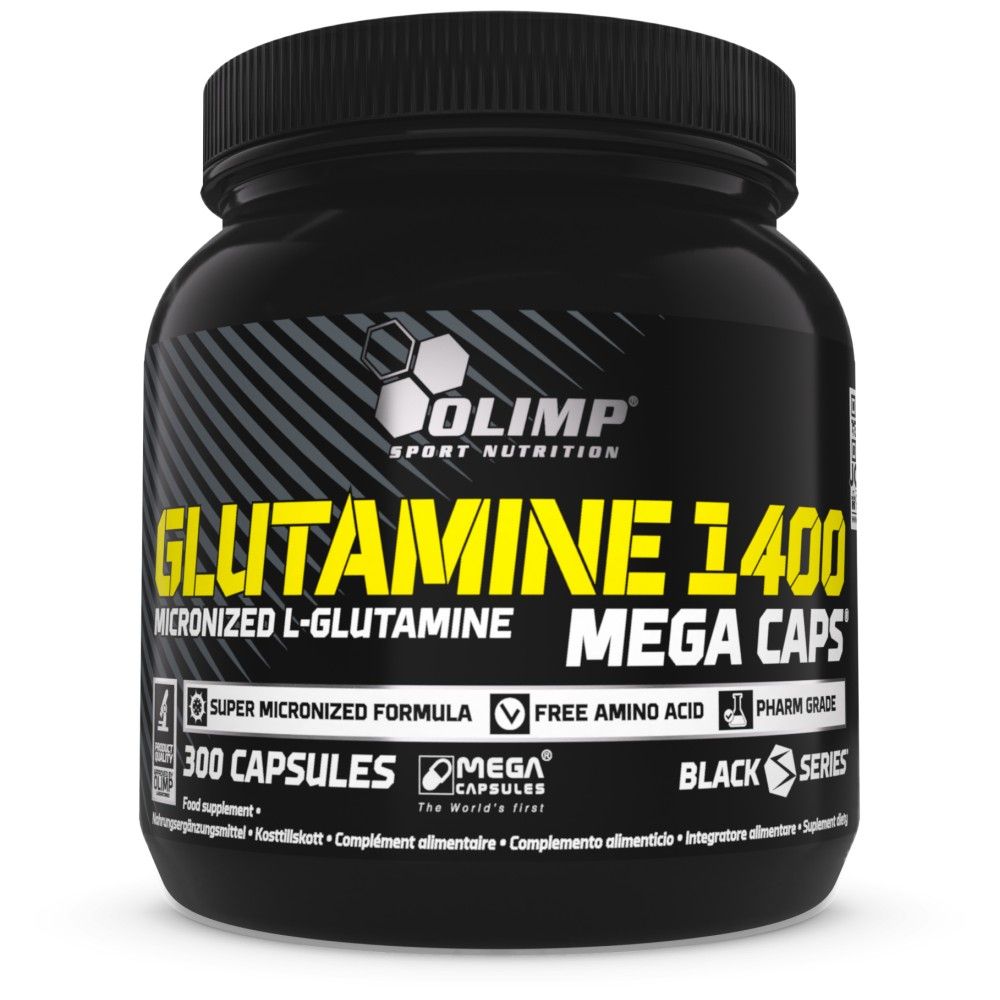 Glutamina Mega Caps 1400 - 300 capsule