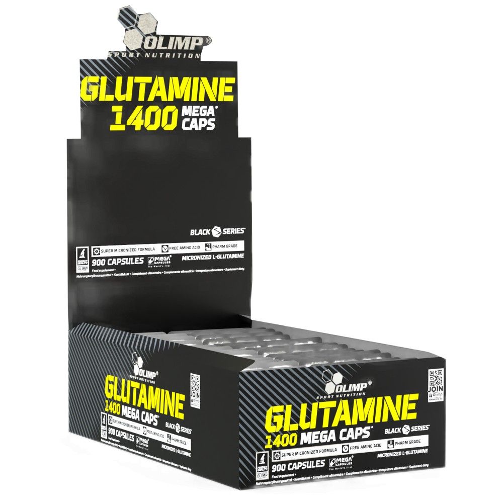 Glutamina Mega Caps 1400 - 30 x 30 capsule