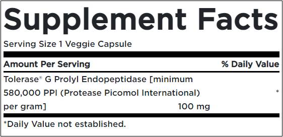 Gluten Rid cu Tolerase G - 90 capsule