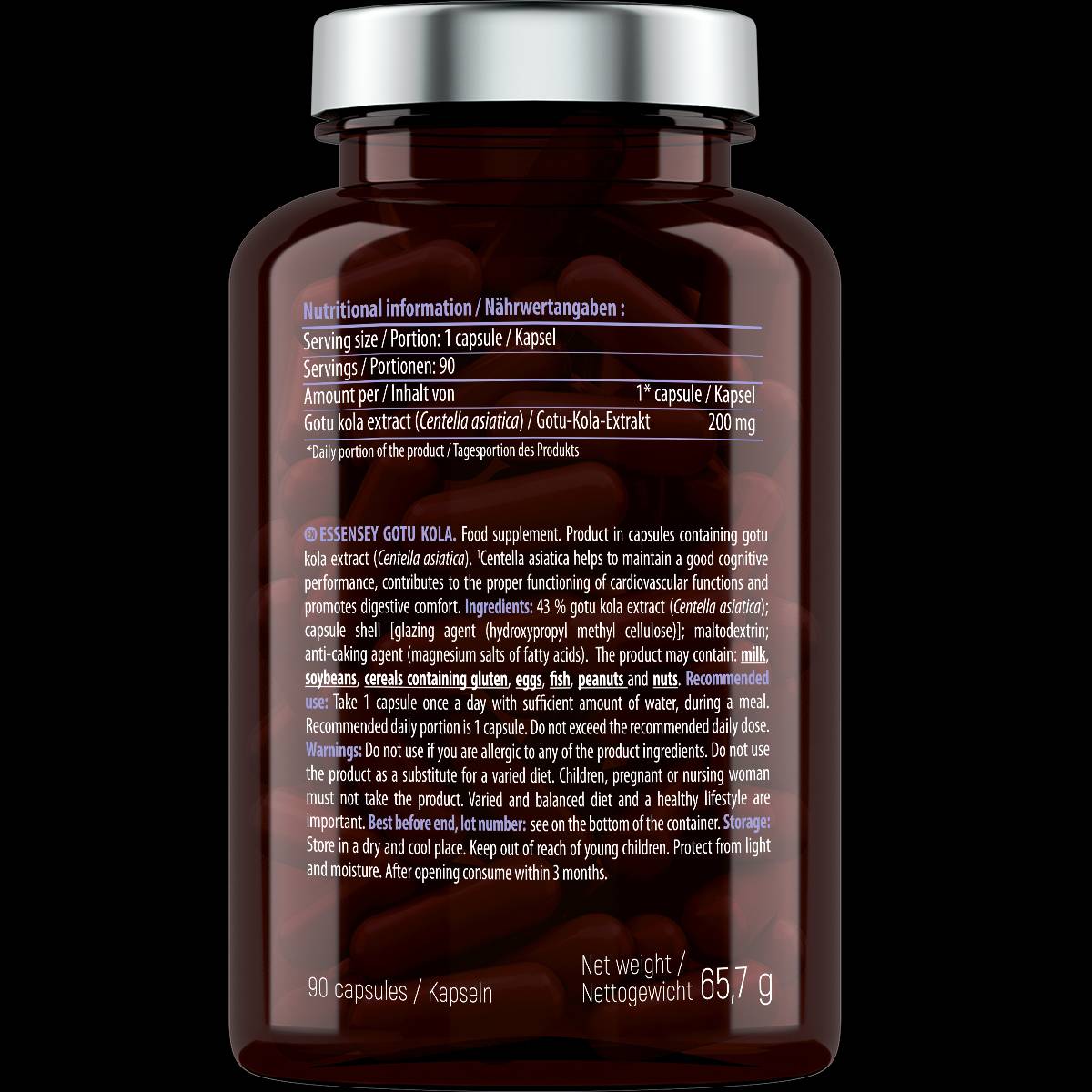 Gotu Kola 200 mg - 90 capsule