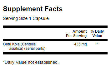 Gotu Kola 435 mg - 60 capsule