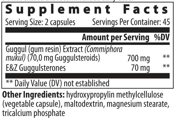 Guggulsteron - 90 capsule