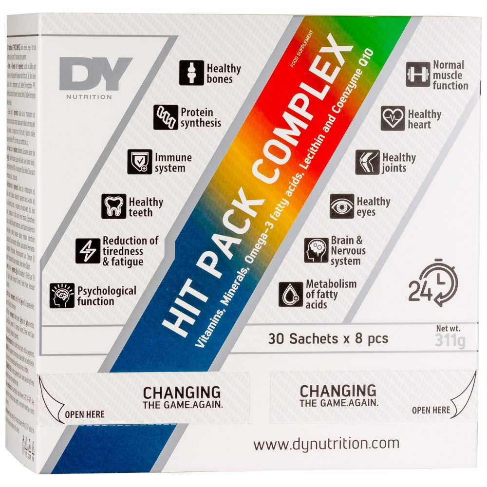 HIT Pack Complex | Pachet multivitamine pentru antrenament de mare intensitate - 30 pachete