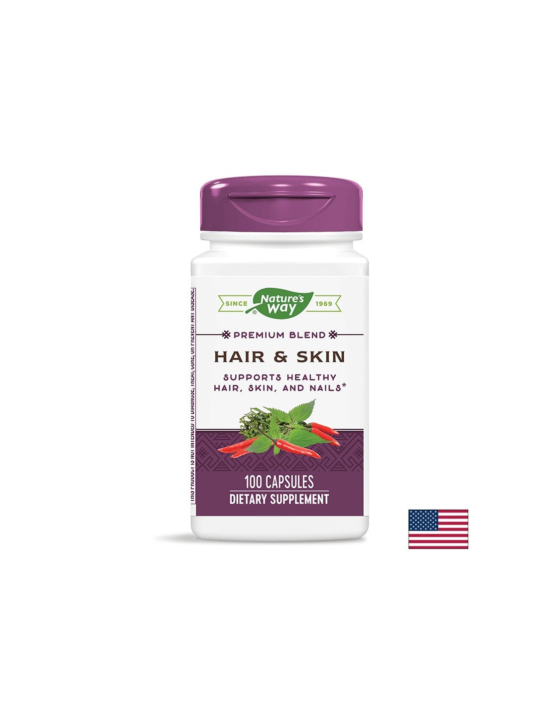 Hair & Skin 600 mg - 100 capsule