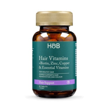 Vitamine pentru păr cu colagen (Hair Vitamins) 60 tablete HOLLAND & BARRETT