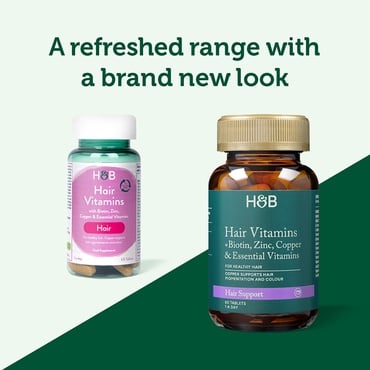 Vitamine pentru păr cu colagen (Hair Vitamins) 60 tablete HOLLAND & BARRETT