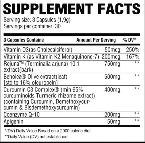 Inima | cu Rejuna & Curcumin - 90 capsule