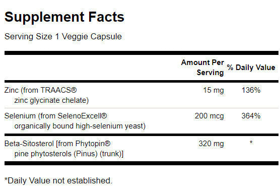 Beta-Sitosterol de mare putere - 30 capsule