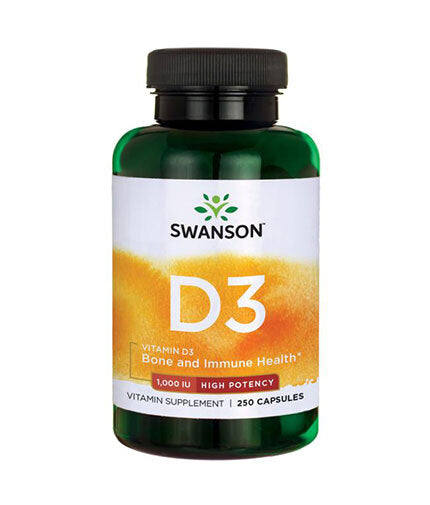 Vitamina D3 de mare potenta 1000 UI - 250 capsule