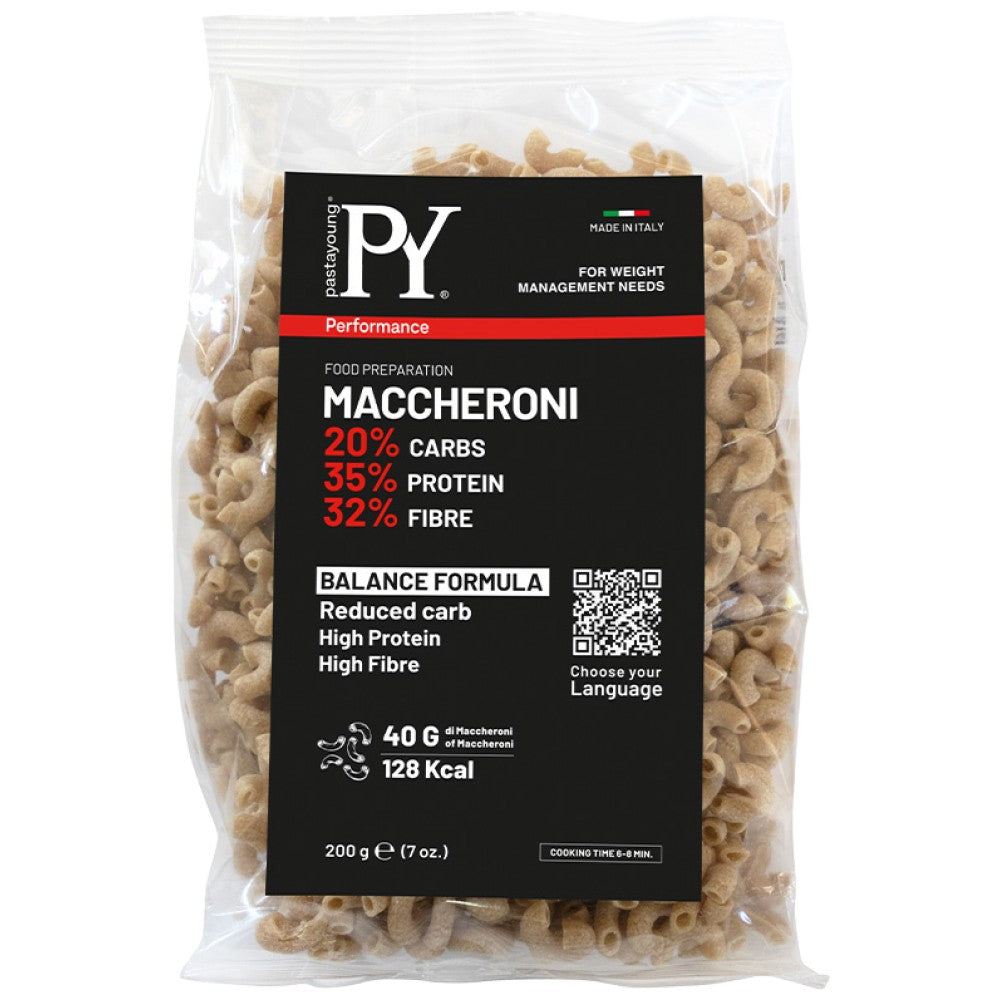 Bogat în proteine 35% - Carbohidrați redus | Maccheroni - 200 de grame
