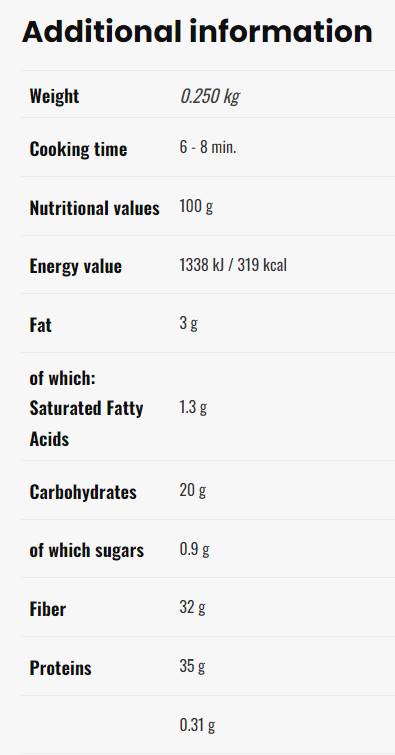 Bogat în proteine 35% - Carbohidrați redus | Maccheroni - 200 de grame