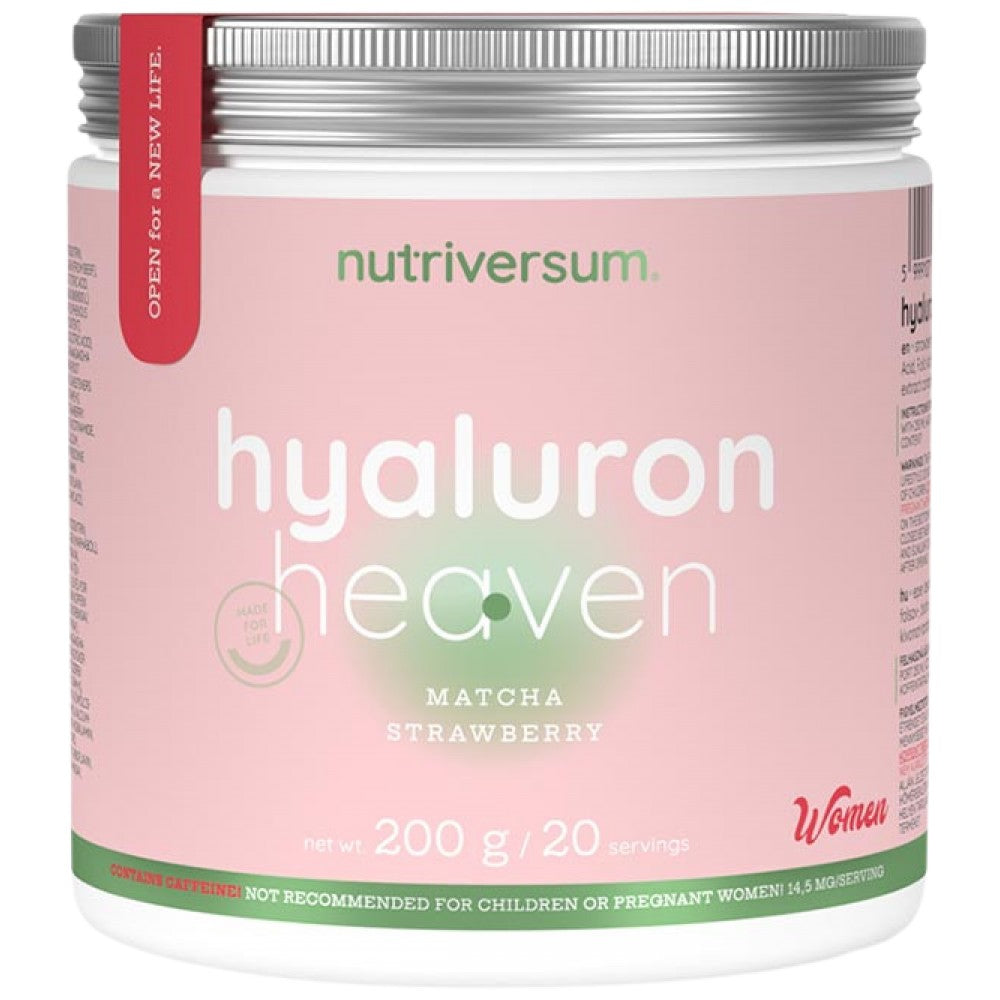 Hyaluron Heaven | Acid hialuronic cu colagen și Ashwagandha - 200 de grame