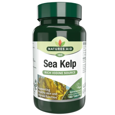 Sea Kelp (Iod - 150 mcg) 180 tablete NaturesAid