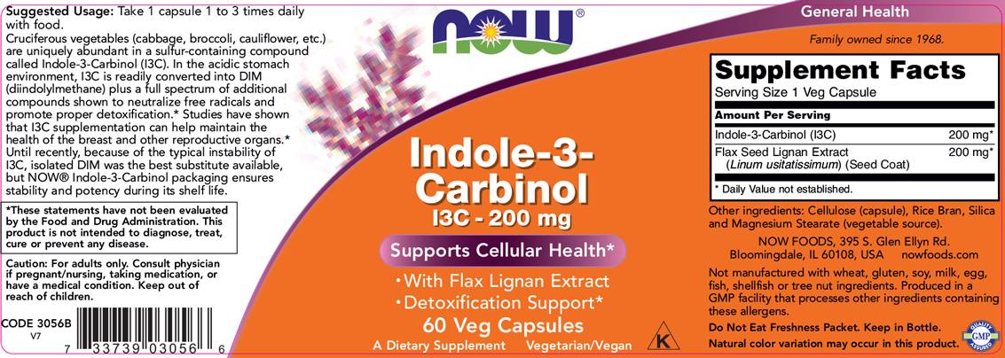 Indol-3-Carbinol (I3C) 200 mg - 60 capsule