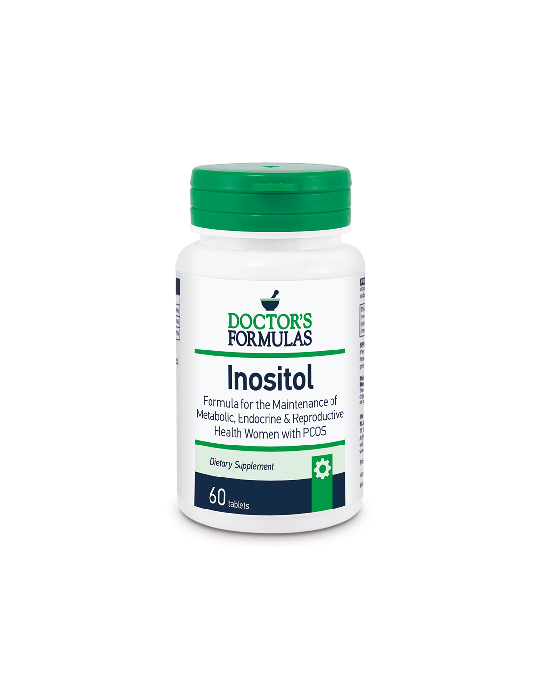 Formula de inozitol / inozitol cu acid folic și vitaminele B6 și B12, 60 tablete Doctor's Formulas