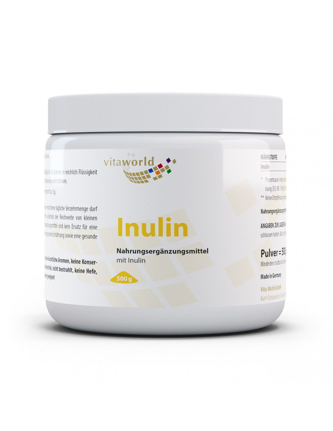 Inulin (Inulin), 500 g pulbere