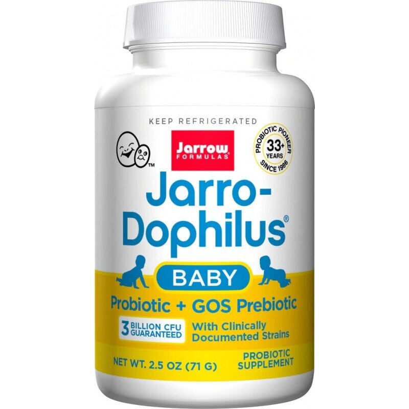 Jarro-Dophilus Baby Probiotic + GOS Prebiotic - Probiotic pentru copii - 71 grame