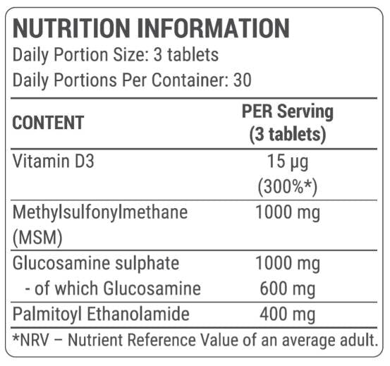 Sprijin comun | Formula completă pentru articulații - 90 de tablete
